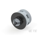 Te Entrelec - Accessoire pour PE : bouchons de ventilation, filetage métrique, polyamide, gris