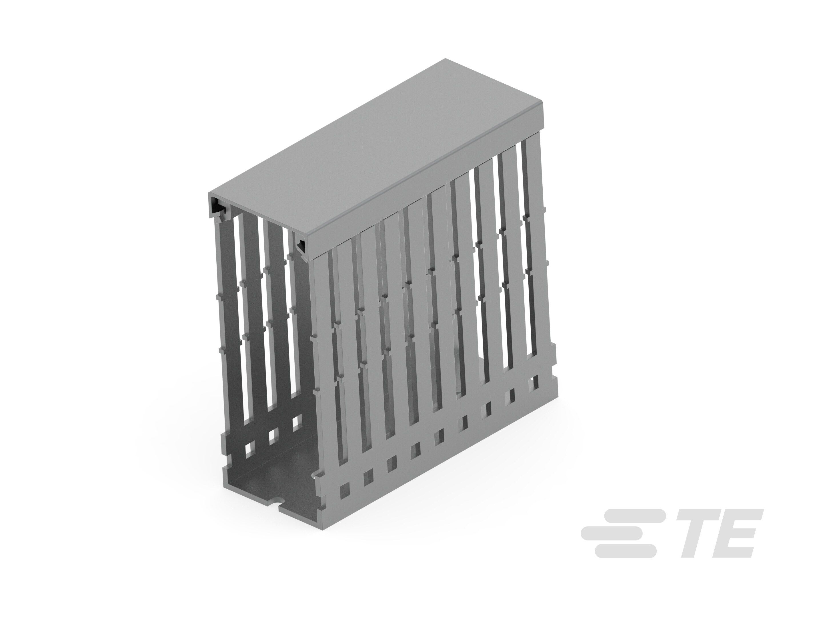 Te Entrelec - Kit goulotte de câblage + capot PVC, 40x100, Grise