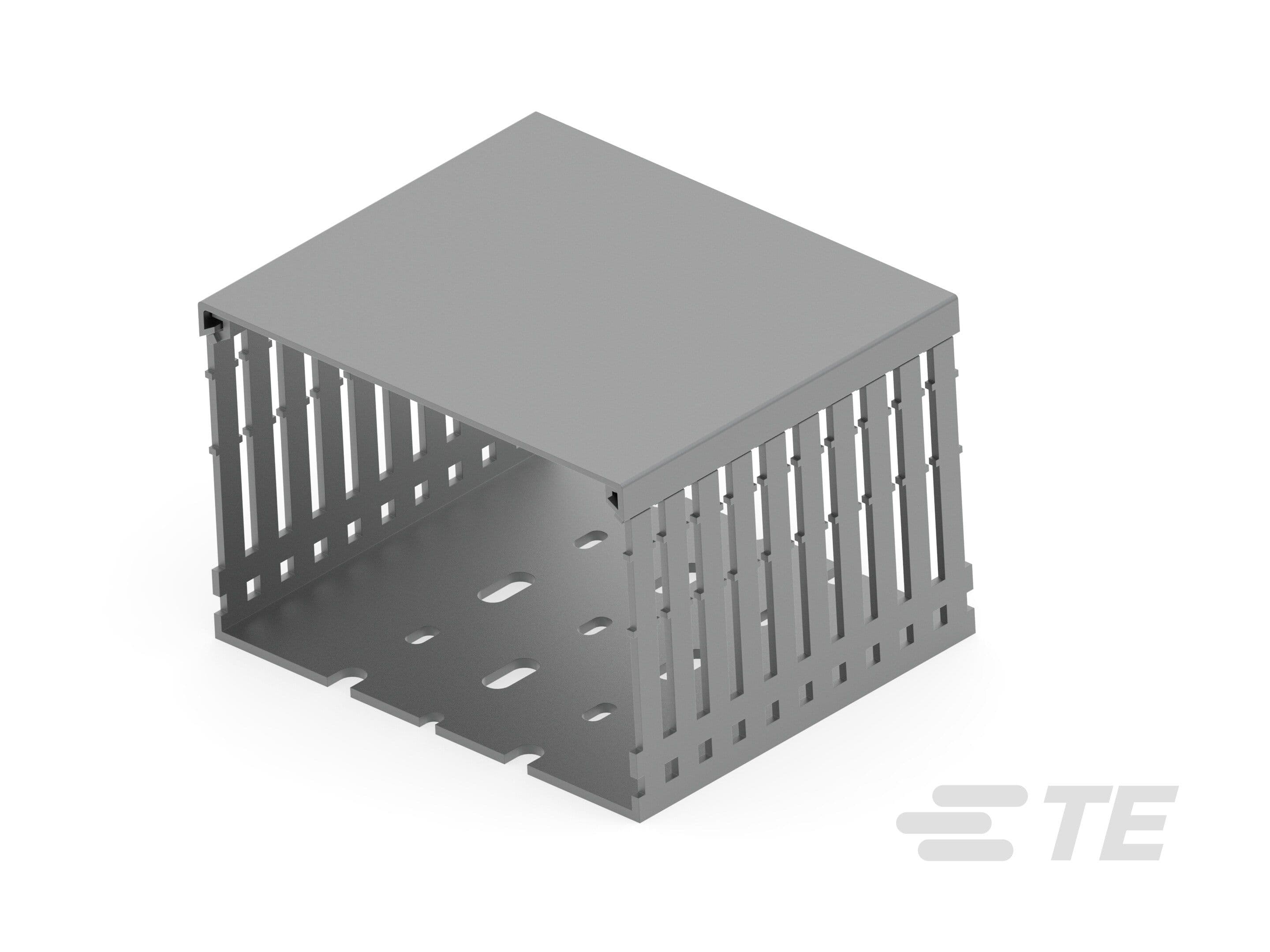 Te Entrelec - Kit Goulotte de câblage PVC + capot, 120x80, Grise