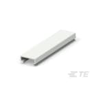 Te Entrelec - Capot pour goulotte, largeur 25mm,PC/ABS,Resistante au feu, sans halogène, Gris