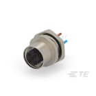 Te Entrelec - Connecteur Femelle, M12, Alliage cuivre, Polyamide,Noir