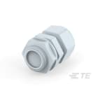 Te Entrelec - Presse-étoupe avec contre-écrou, filetage NPT, polyamide, gris (Taille D)