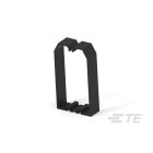 Te Entrelec - Support de fil pour goulotte, 60x10mm, Noir