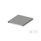 Te Entrelec - Capot pour goulotte, largeur 100mm,PVC, Gris