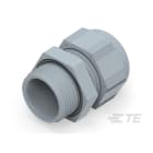 Te Entrelec - Presse-étoupe (sans contre-écrou), filetage PG, polyamide, gris (Taille B)