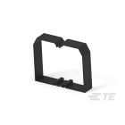 Te Entrelec - Support de fil pour goulotte, 100x80mm, Noir