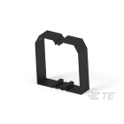 Te Entrelec - Support de fil pour goulotte, 80x80mm, Noir