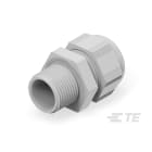 Te Entrelec - Presse-étoupe (sans contre-écrou), filetage métrique, polyamide, gris (Taille I)