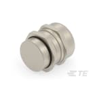 Te Entrelec - Presse-étoupe (sans contre-écrou), filetage métrique, Laiton nickelé (Taille F)