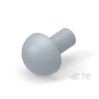 Te Entrelec - Bouchon dôme EP-DOP en polyamide, taille16, diam. 7, Gris