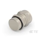 Te Entrelec - Presse-étoupe CEM2 , filetage métrique, Laiton nickelé (Taille A)