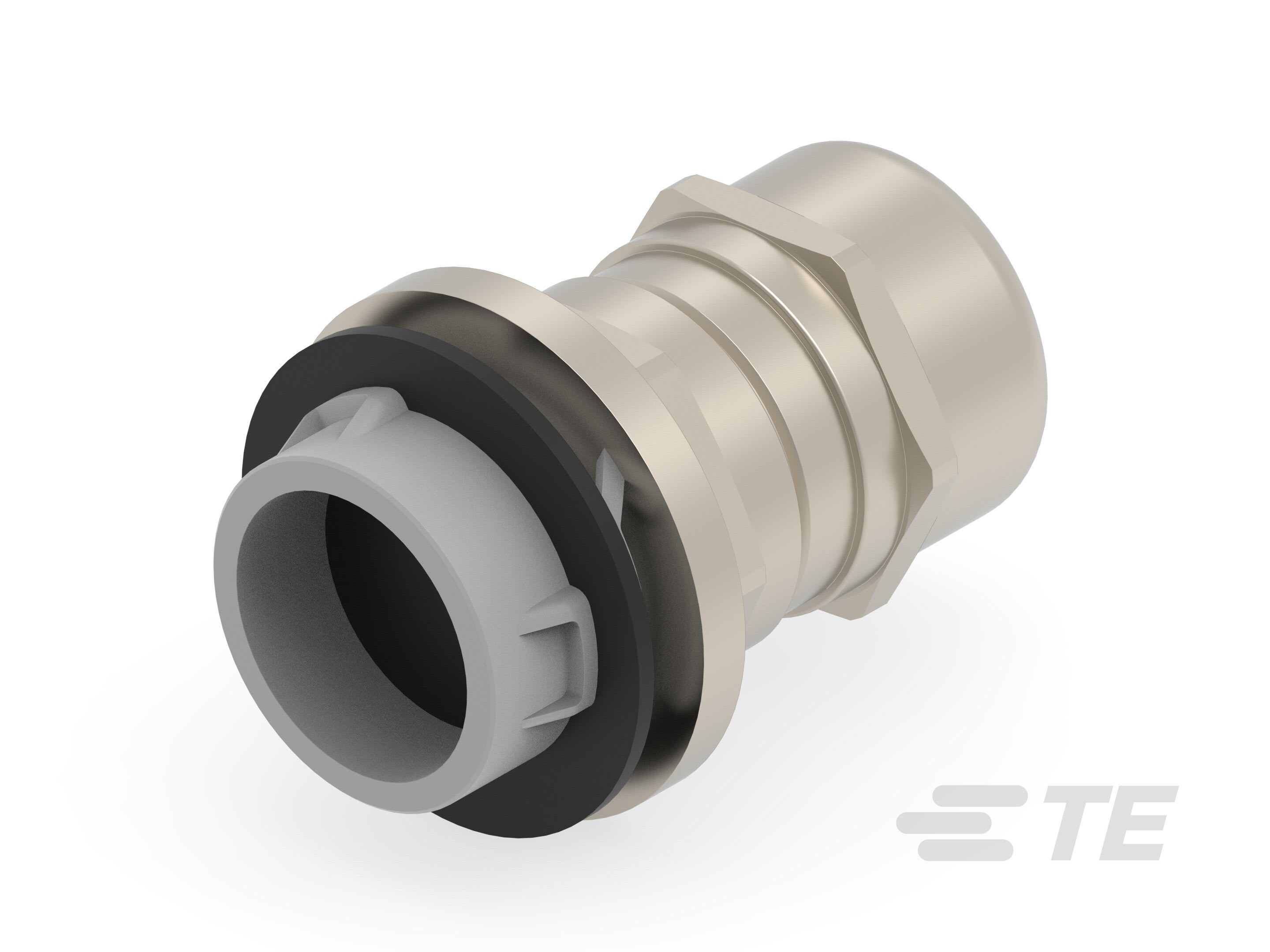 Te Entrelec - Presse-étoupe, snap-in, laiton nickelé (Taille C)