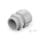 Te Entrelec - Presse-étoupe (sans contre-écrou), filetage métrique, polyamide, gris (Taille D)