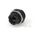 Te Entrelec - Connecteur RJ45 circulaire CAT5e Femelle, montage panneau ,Port unique