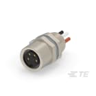 Te Entrelec - Connecteur M8,Femelle, Alliage cuivre, Polyamide 67 GF30,Noir