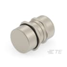 Te Entrelec - Presse-étoupe (sans contre-écrou), filetage métrique, Laiton nickelé (Taille B)