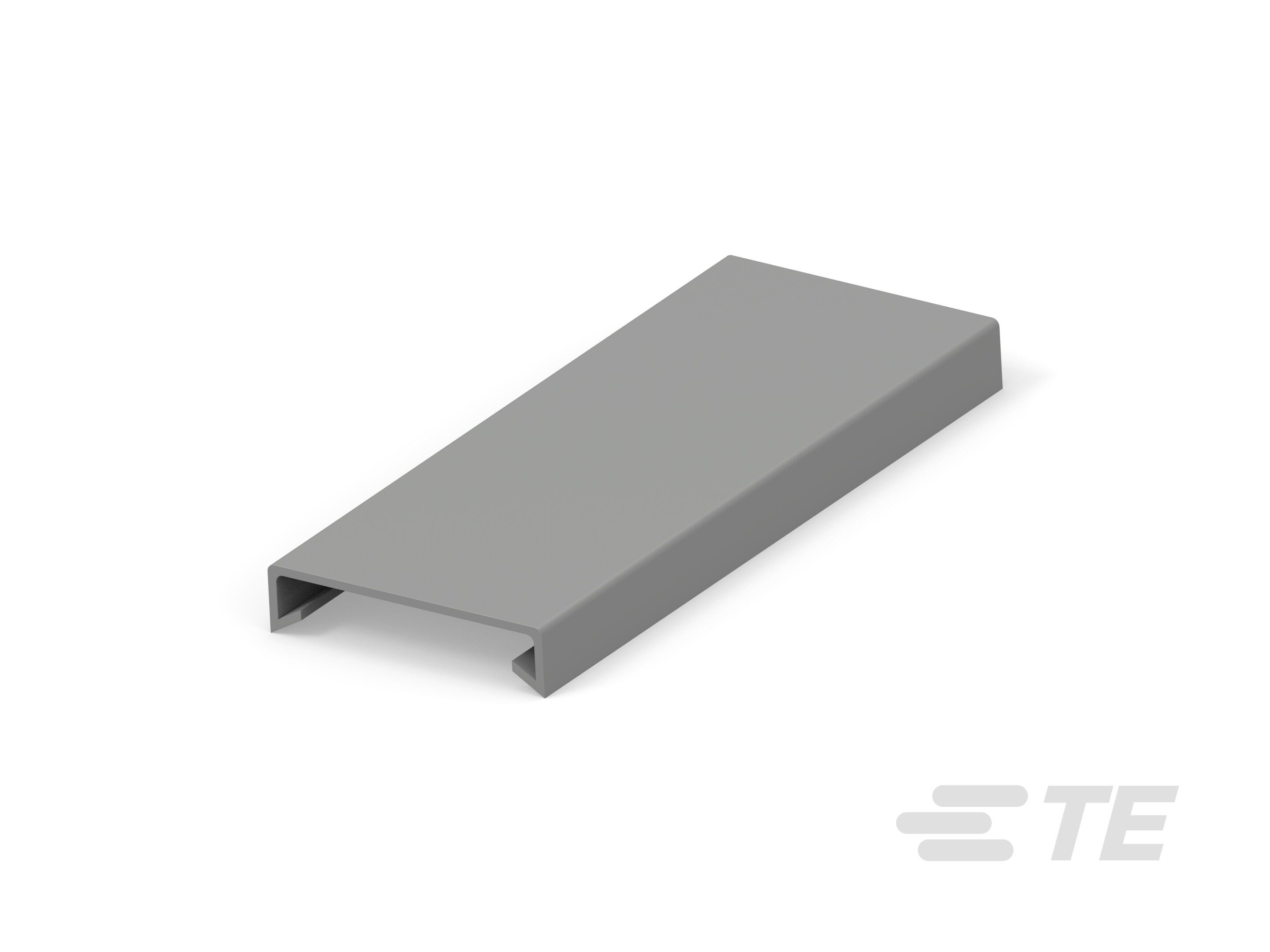 Te Entrelec - Capot pour goulotte, largeur 40mm,PVC, Gris