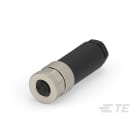 Te Entrelec - Connecteur M8,Femelle, PBT, Polyamide 66 GF25,Noir