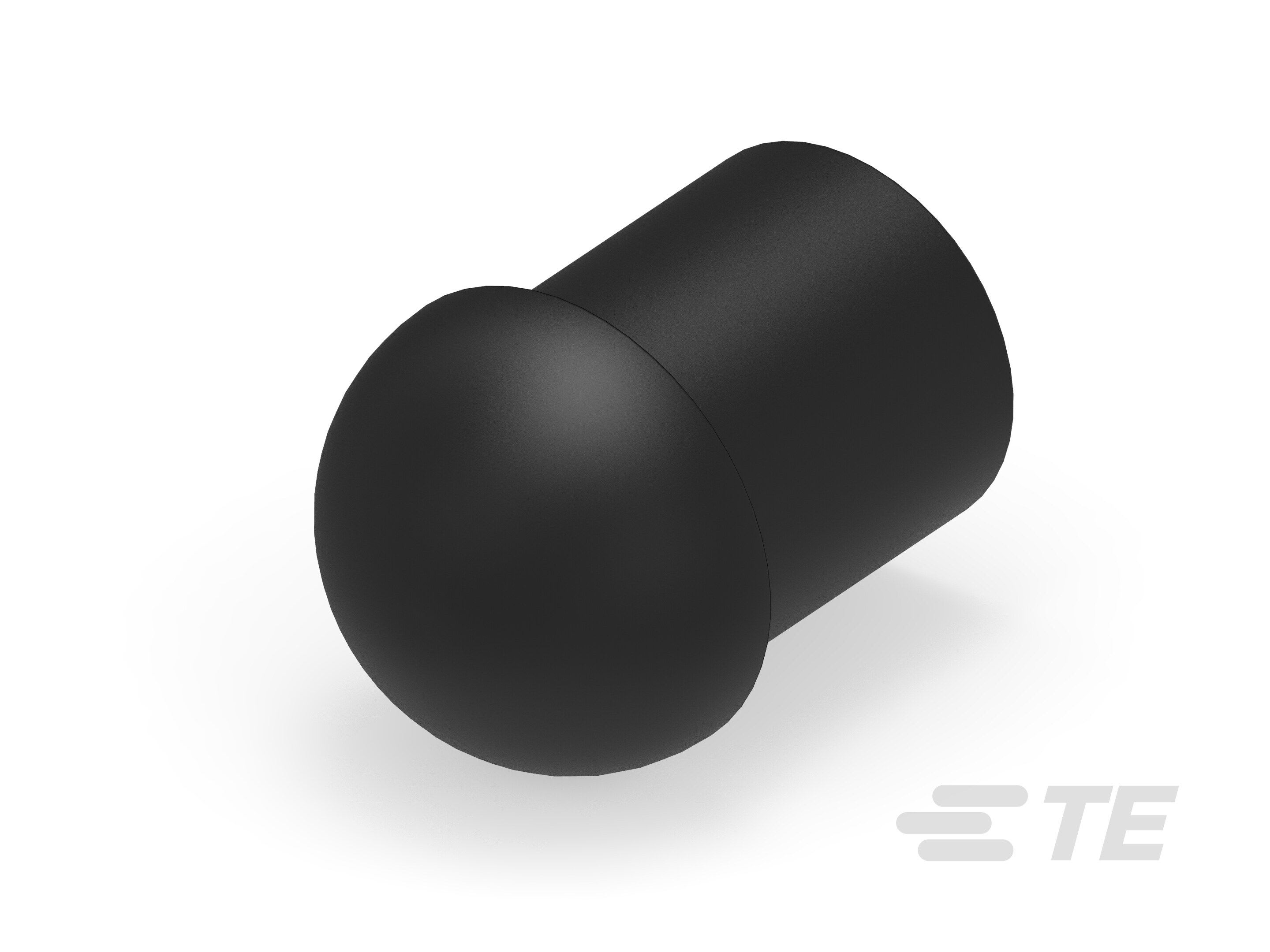 Te Entrelec - Bouchon dôme EP-DOP en polyamide, taille16, diam. 13, Noir