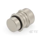 Te Entrelec - Presse-étoupe (sans contre-écrou), filetage métrique, Laiton nickelé (Taille J)