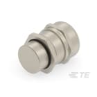 Te Entrelec - Presse-étoupe (sans contre-écrou), filetage métrique, Laiton nickelé (Taille J)