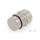 Te Entrelec - Presse-étoupe (sans contre-écrou), filetage métrique, Laiton nickelé (Taille H)