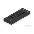 Te Entrelec - Presse-étoupe, plaques de 23 entrées, polyamide, noir