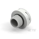 Te Entrelec - Bouchons de ventilation, filetage métrique, polyamide, gris c.