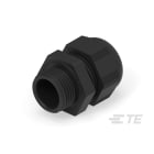 Te Entrelec - Presse-étoupe (sans contre-écrou), filetage métrique, polyamide, noir (Taille E)