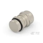 Te Entrelec - Presse-étoupe avec contre-écrou, filetage PG, Laiton nickelé (Taille C)