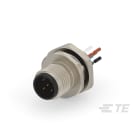 Te Entrelec - Connecteur Mâle, M12, Alliage cuivre, Polyamide,Noir