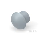 Te Entrelec - Bouchon dôme EP-DOP en polyamide, taille 29, diam. 19,7, Gris