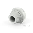 Te Entrelec - Bouchons de ventilation, filetage métrique, polyamide, gris c.