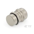 Te Entrelec - Presse-étoupe (sans contre-écrou), filetage PG, Laiton nickelé (Taille D)
