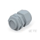 Te Entrelec - Presse-étoupe avec contre-écrou, filetage NPT, polyamide, gris (Taille B)