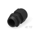 Te Entrelec - Presse-étoupe avec contre-écrou, filetage PG, polyamide, noir (Taille A)