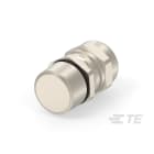 Te Entrelec - Presse-étoupe CEM2 pour câbles blindés, filetage NPT, Laiton nickelé (Taille A)