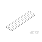Te Entrelec - Bande pour repères appareillage modulaire 15 x 215 mm (blanc) en PVC
