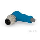 Te Entrelec - Cordons, M12 Queue de cochon, Angle Droit, Gris