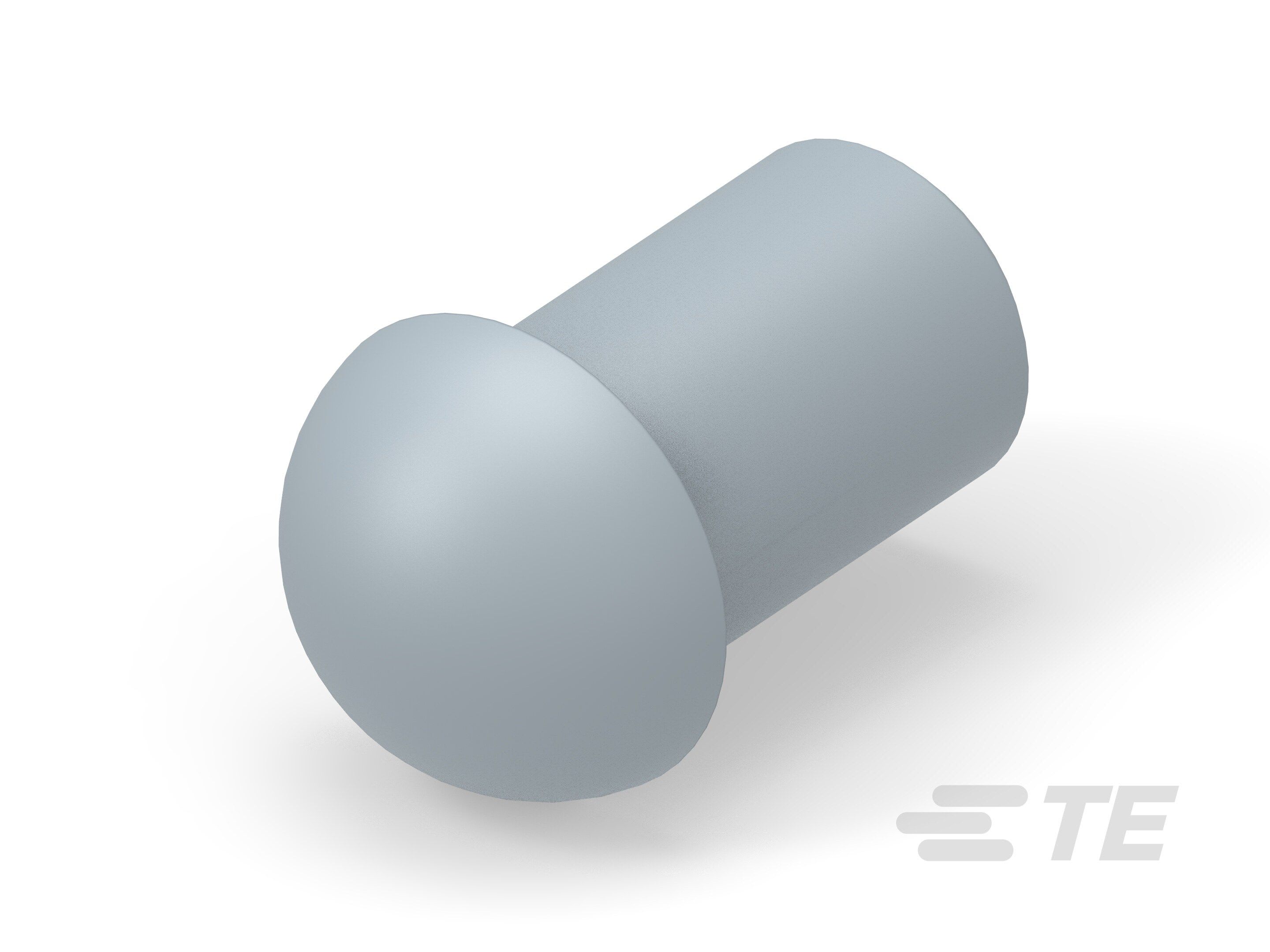 Te Entrelec - Bouchon dôme EP-DOP en polyamide, taille 13, diam. 9,7, L.15mm, Gris