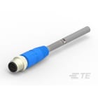 Te Entrelec - Cordons, M12 Queue de cochon, Droit, Gris