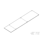 Te Entrelec - Etiquette 60 x 100 mm fixation rivets (blanc) en PVC