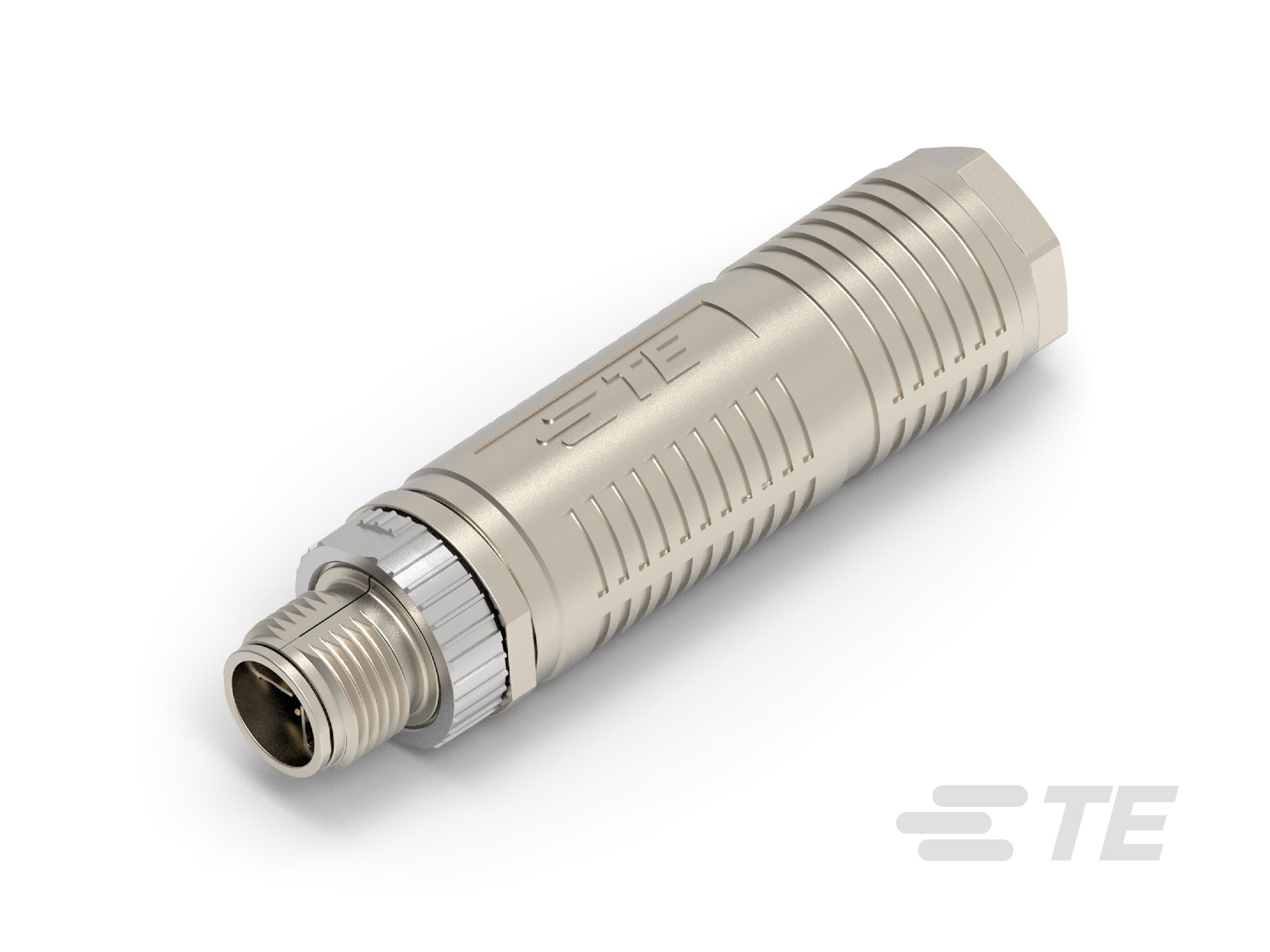 Te Entrelec - Connecteur Mâle, M12, Alliage de Zinc, Polyphenylene Sulfide,