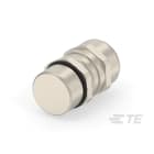Te Entrelec - Presse-étoupe CEM2 pour câbles blindés, filetage PG, Laiton nickelé (Taille B)