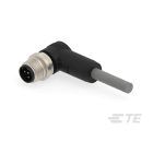 Te Entrelec - Cordons, M12 Queue de cochon, Angle Droit, Gris