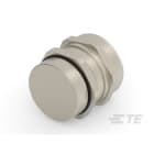 Te Entrelec - Presse-étoupe CEM2 pour câbles blindés, filetage PG, Laiton nickelé (Taille B)