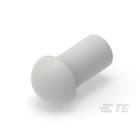 Te Entrelec - Bouchon dôme EP-DOP en polyamide, taille 9, diam. 6,4, Gris clair