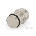 Te Entrelec - Presse-étoupe avec contre-écrou, filetage PG, Laiton nickelé (Taille A)
