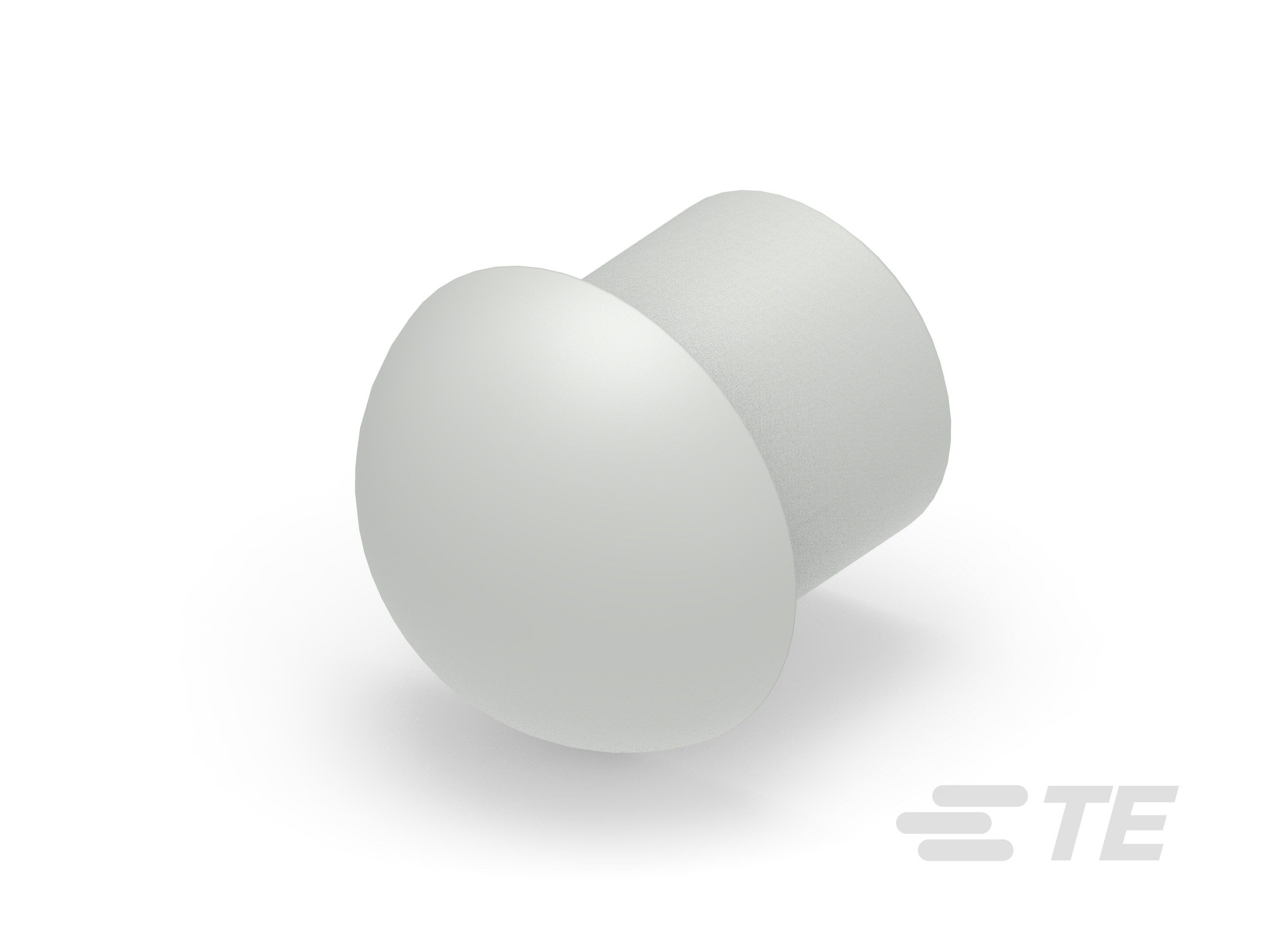 Te Entrelec - Bouchon dôme EP-DOP en polyamide, taille 13, diam. 9,7, L.9mm, Gris clair