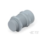 Te Entrelec - Presse-étoupe avec contre-écrou, filetage métrique, polyamide, gris (Taille D)
